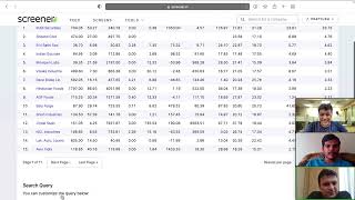 A quick guide on creating a custom query on Screenerin Screener Screenshots [upl. by Aicinod]