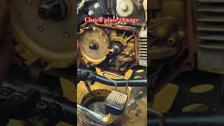 Clutch plate change clutchplates shots mechancial video viralshort treading support [upl. by Lankton454]