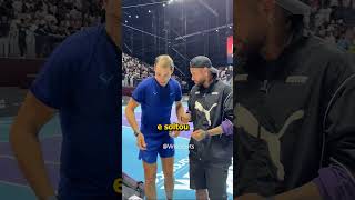 O NEYMAR ENGANOU O RAFAEL NADAL NA CARA LARGA [upl. by Marteena301]