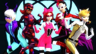 Miraculous ☆ Akumatized Heroes part 5 Transformations「FANMADE」 [upl. by Romelle]