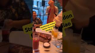 Steakhouse london family Pacquiao bonding [upl. by Ward]