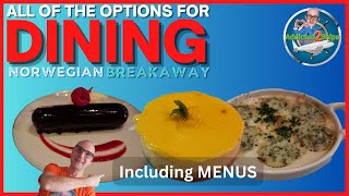 ULTIMATE Norwegian Breakaway Dining Guide [upl. by Leuqcar499]