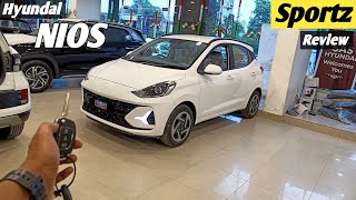 Hyundai Grand i10 Nios Sportz Review 2024 😍 Nios का Most VFM Variant वो भी मात्र ₹ 736 लाख में 🤑 [upl. by Eltsyrk709]