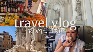 ROME VLOG  TRASTEVERE FREE WINE AND HANGOVERS [upl. by Elad925]