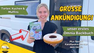 Saftiger Karottenkuchen im Omnia backen 🍰  Camping Backbuch für Torten Kuchen amp Muffins [upl. by Hnah]