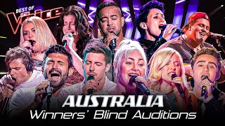 Blind Auditions of every WINNER of The Voice Australia 🏆 [upl. by Casi808]