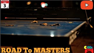 Table Tennis  Road to Masters Category Game Day3tabletennis pingpong tabletennisstrategysports [upl. by Aneeb22]