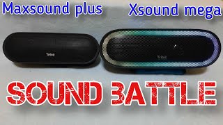 tribit maxsound plus vs tribit xsound mega [upl. by Eboj]