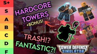 Ranking TDS Hardcore Towers [upl. by Iretak511]