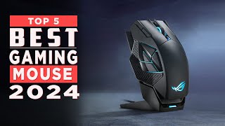 Top 5 Best Gaming Mouse 2024 [upl. by Shoshana314]