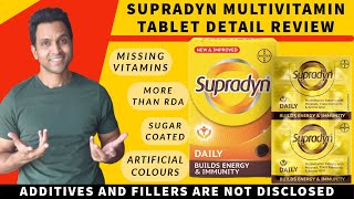 Supradyn Daily Multivitamin Tablets Review in Hindi  From a big pharma brand but do we need this [upl. by Rosabelle312]