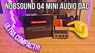 Nobsound Q4 Audio Preamplifier  Short Review quotBEST COMPACT PREAMPquot [upl. by Kentiga]