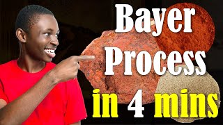 Bayer Process of Aluminium  Purification of Bauxite [upl. by Airdnax239]