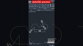 Autocad practice drawing  Cad by Ankit  autocad mechanical autocad autocad2d [upl. by Ardnekal]