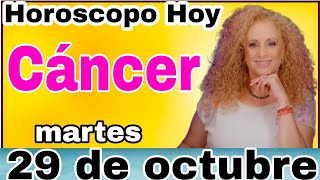 horoscopo de hoy Cáncer  Horóscopo Diario  Cáncer  29 de octubre de 2024 [upl. by Bea847]