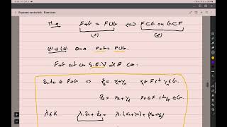 Mathématiques  Algèbre linéaire  Espaces vectoriels  Exercices  Partie 4 [upl. by Eniluqcaj]