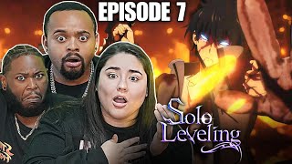 Saving Mom 🙏🏽🙏🏽  Solo Leveling Episode 7 Reaction  First Time Watching [upl. by Netty]