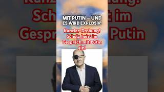 KanzlerDrohung Scholz heizt im Gespräch mit Putin ein [upl. by Attekahs447]