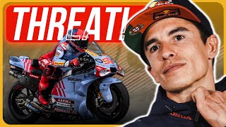 Marc Marquez THREATENED Gresini Ducati After Sepang Test  MotoGP 2024  MotoGP News [upl. by Aniweta]