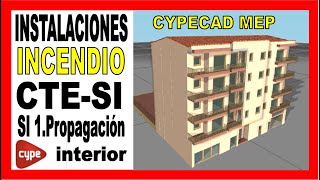 CYPE MEP incendioCYPECAD MEP incendioTutorial Clase 21Instalaciones del edificioCurso completo [upl. by Letti]