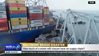 Baltimore Bridge collapse stalls global economy  Arthur Dong Weighs in [upl. by Knobloch]