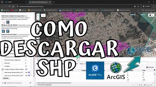 como descargar SHP desde SIGRID CENEPRED para el arcgis [upl. by Enelrahc832]