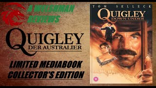 Quigley Down Under Limited Mediabook Collectors Edition Blu Ray physicalmedia unboxing bluray [upl. by Akinohs304]