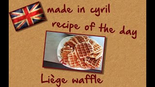 Thermomix Liège Waffles Recipe [upl. by Sikorski]