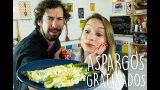 como fazer ASPARGOS GRATINADOS [upl. by Winfrid]