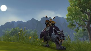 Kaldorei Nightsaber Epic Mount Drop WoW [upl. by Okeim]