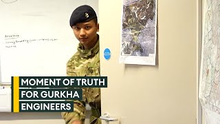 New Gurkha engineers find out which roles theyll serve in British Army [upl. by Jacie]