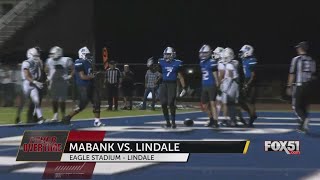 Lindale Eagles get Week 9 win over Mabank Panthers at home [upl. by Ontine]