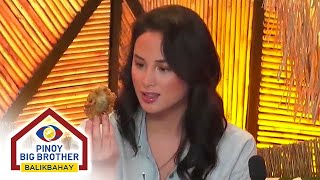 PBB Balikbahay Franki sinubukan ang ibat ibang Pinoy food [upl. by Morgenthaler]