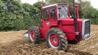 MF 1200 Ploughing at Wormingford 2024 [upl. by Etna]