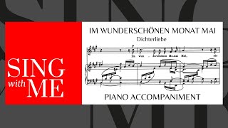 Im wunderschönen Monat Mai  Accompaniment  High Voices  Schumann [upl. by Treat]