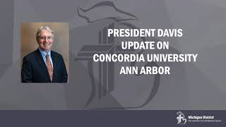 President Davis Update on CUAA 523 [upl. by Eenahpets]