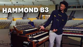 Using a Hammond B3 Organ in Modern Worship  Organ Setup [upl. by Elmer]