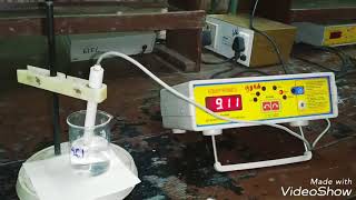 Conductometric titration of Strong acid Vs Strong Base [upl. by Alledi]