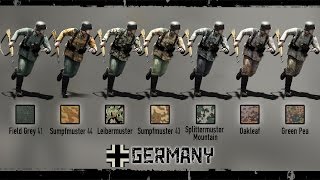 Heroes amp Generals German Camouflages Герои и Генералы Камуфляж Германии [upl. by Allicserp]