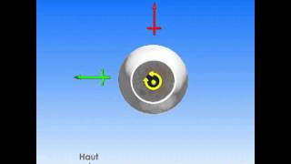 oculomotricité  les axes de rotation oculaire [upl. by Alyakem]