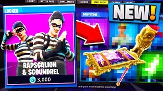 NEW ROBBER SKINS IN FORTNITE Scoundrel and Rapscallion [upl. by Gadmann291]