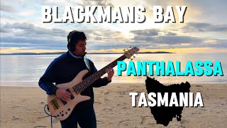 “Panthalassa” by Hari Nandu at Blackmans Bay Tasmania Australia Fodera Emperor 6 solo bass [upl. by Isacco]