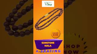 Authentic amp Divine Viha sunstone mala  Viha Rosary Collection  Anitha Kuppusamy Viha [upl. by Belita366]