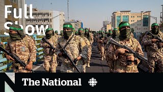 CBC News The National  Canada lists Iran’s IRGC a terrorist group [upl. by Auburta]