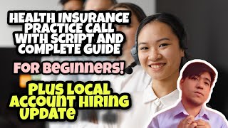 Healthcare account Sample Call  For Beginners with Script and Guide [upl. by Elleivad459]