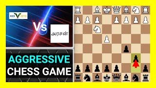 Aggressive Chess Engine Game Koivisto 90 vs Arasan 2421 Watch and Learn Chess [upl. by Yeldoow]