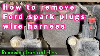 Removing spark plug clip easily  FORD vehicles [upl. by Peppie]