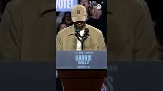 Eminem campaigns with Barack Obama for Kamala Harris in Michigan [upl. by Mattah484]