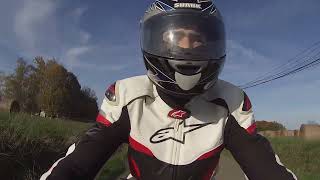 balade moto bagnere de bigorre par Luc part 2 [upl. by Ahsienek]