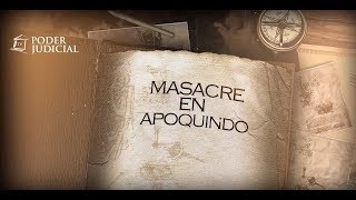 Noticiero Judicial Fallo Histórico  Masacre en Apoquindo [upl. by Leahcar]